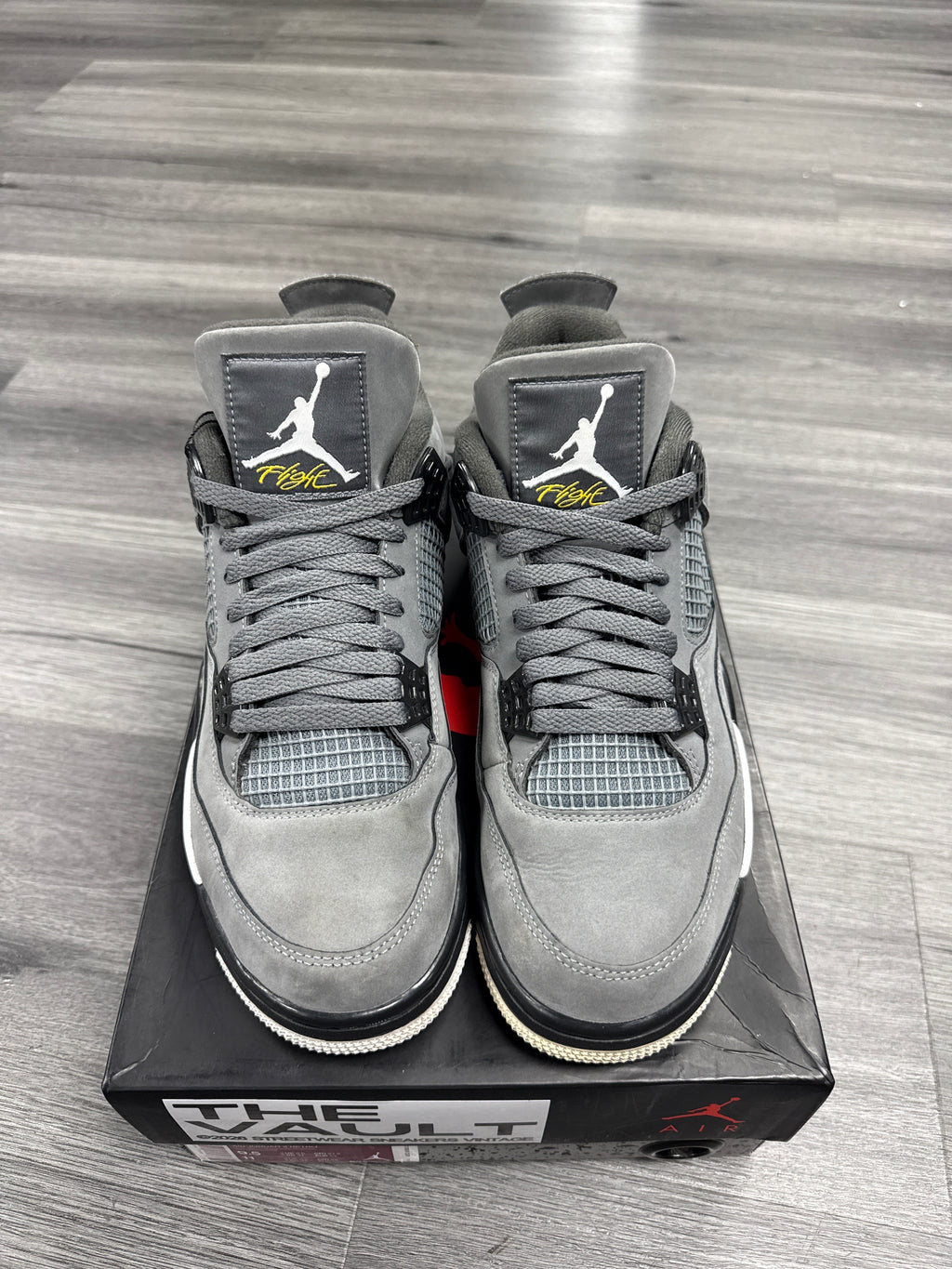 Jordan 4 Cool Grey - Size 9.5
