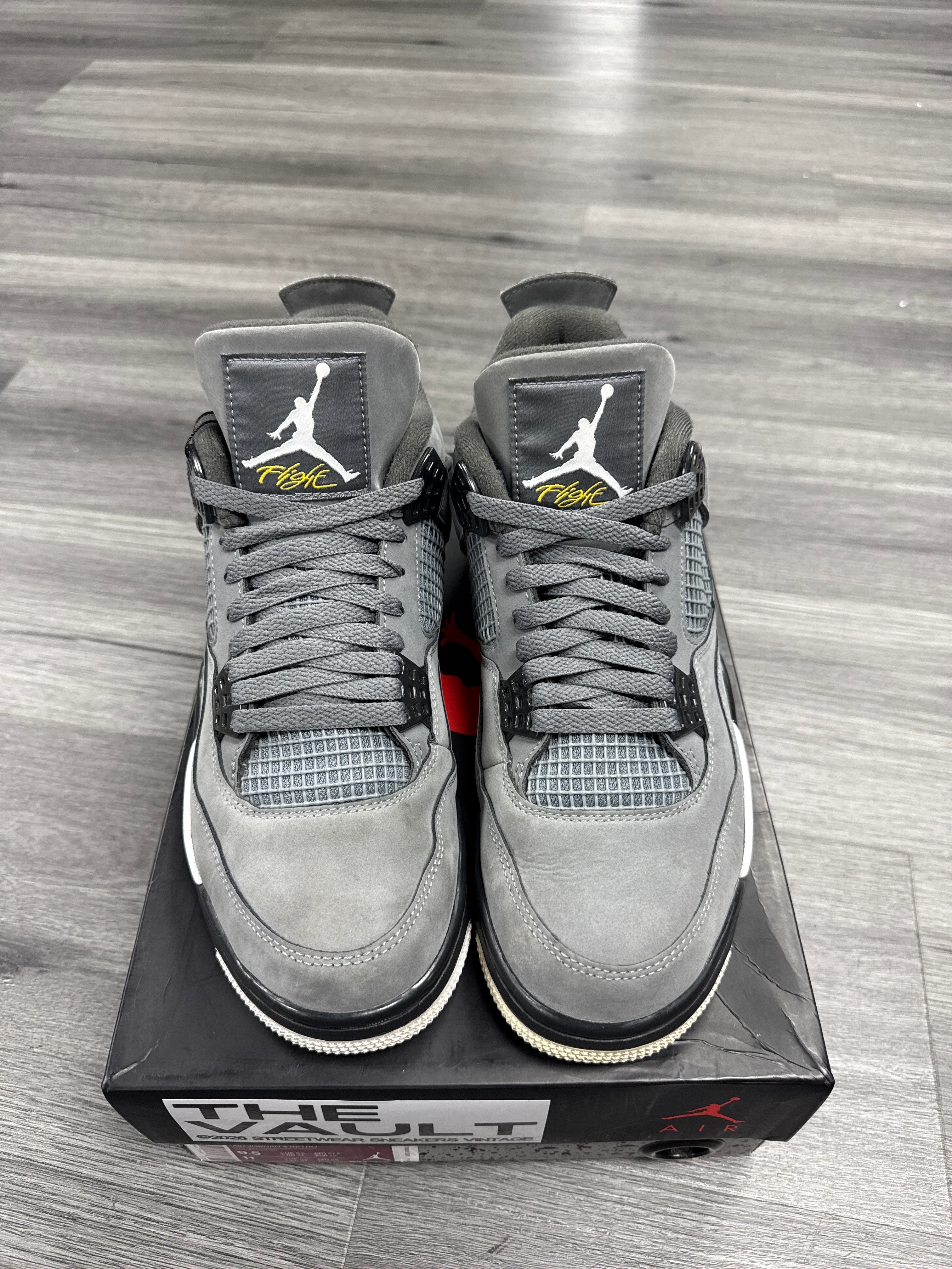 Jordan 4 Cool Grey - Size 9.5