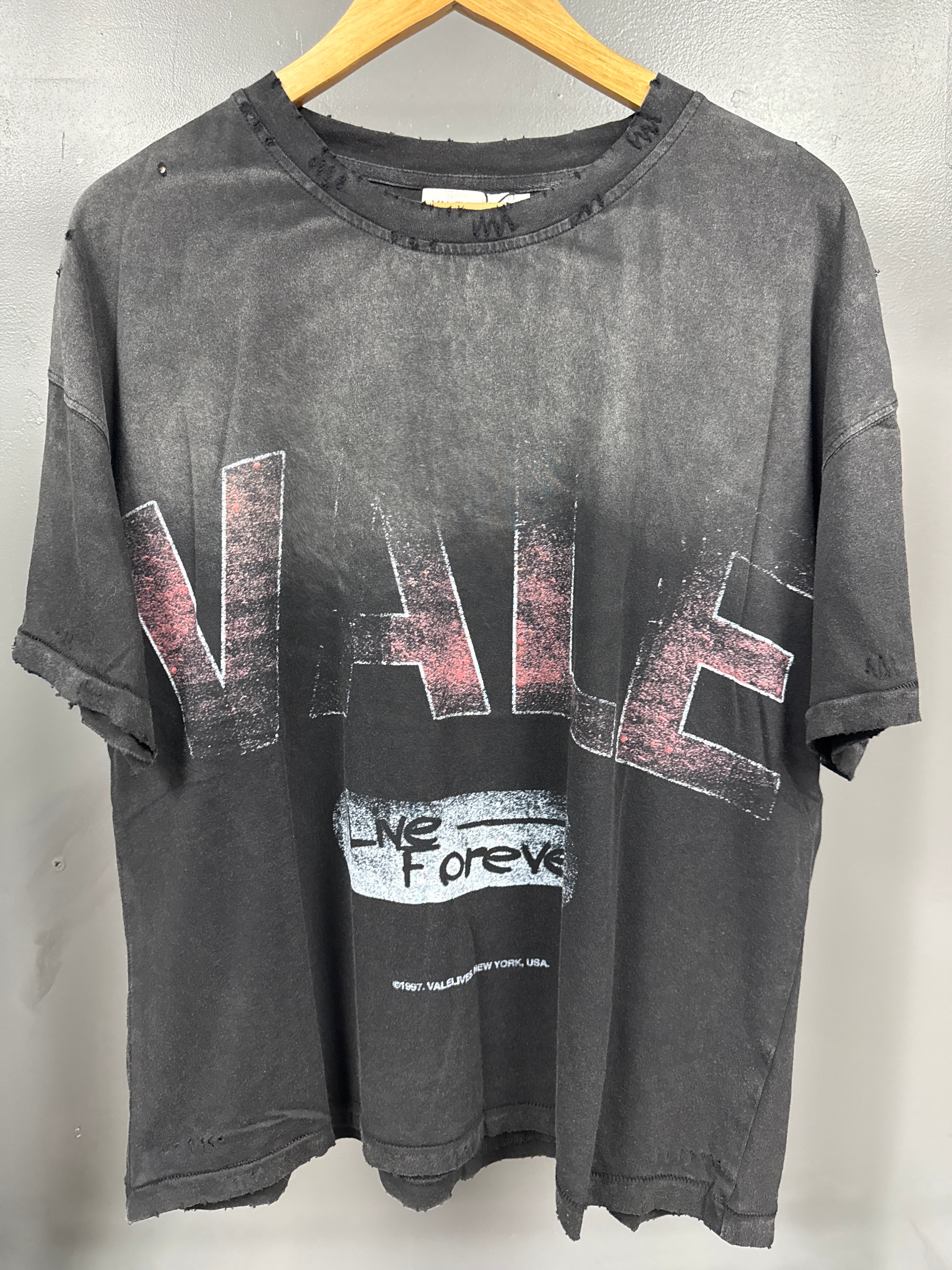 Vale Lives Forever Logo Tee - size s