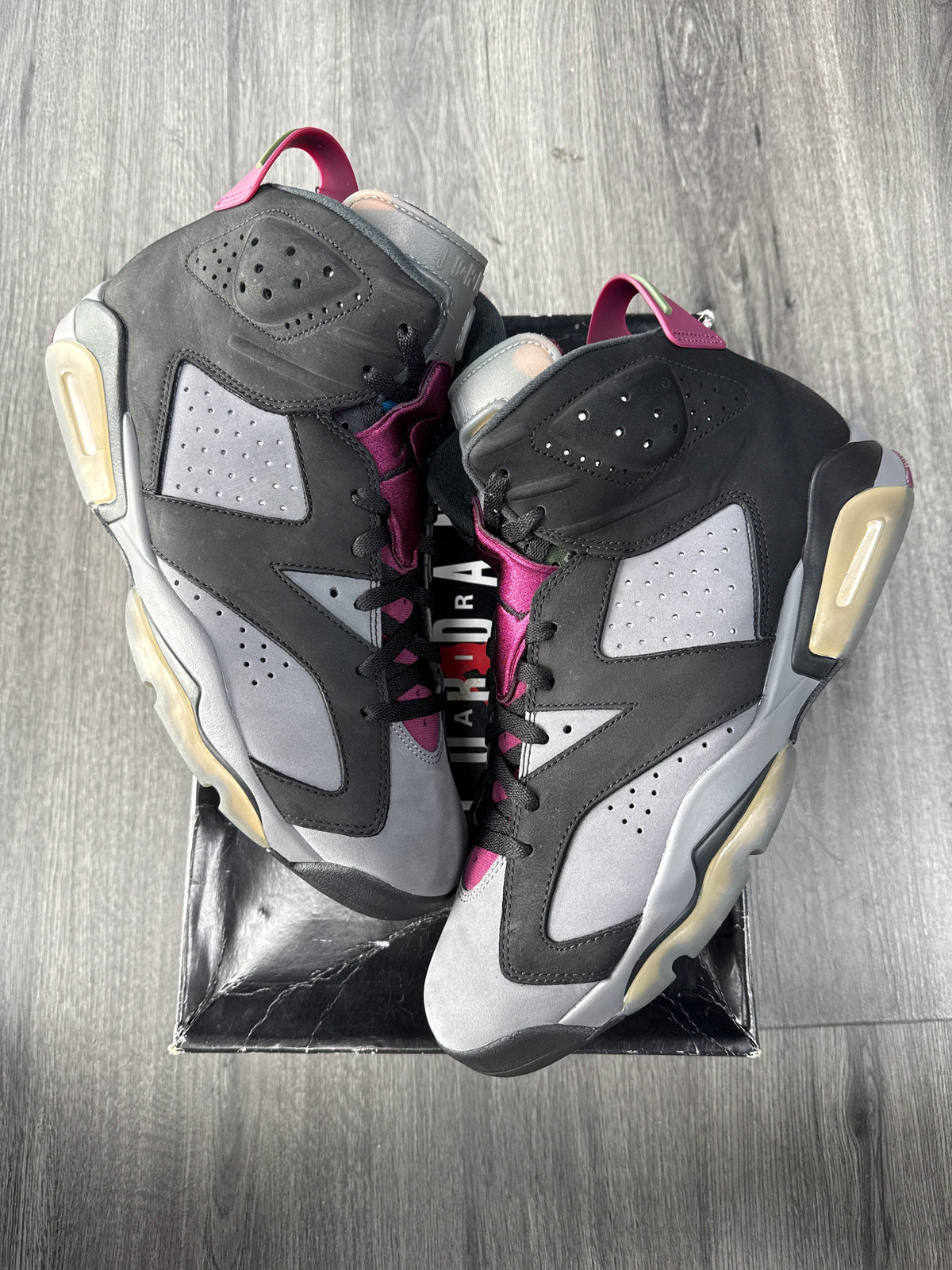 Jordan 6 Bordeaux - size 12