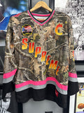 Supreme FDNY Camo Hockey Jersey - size L