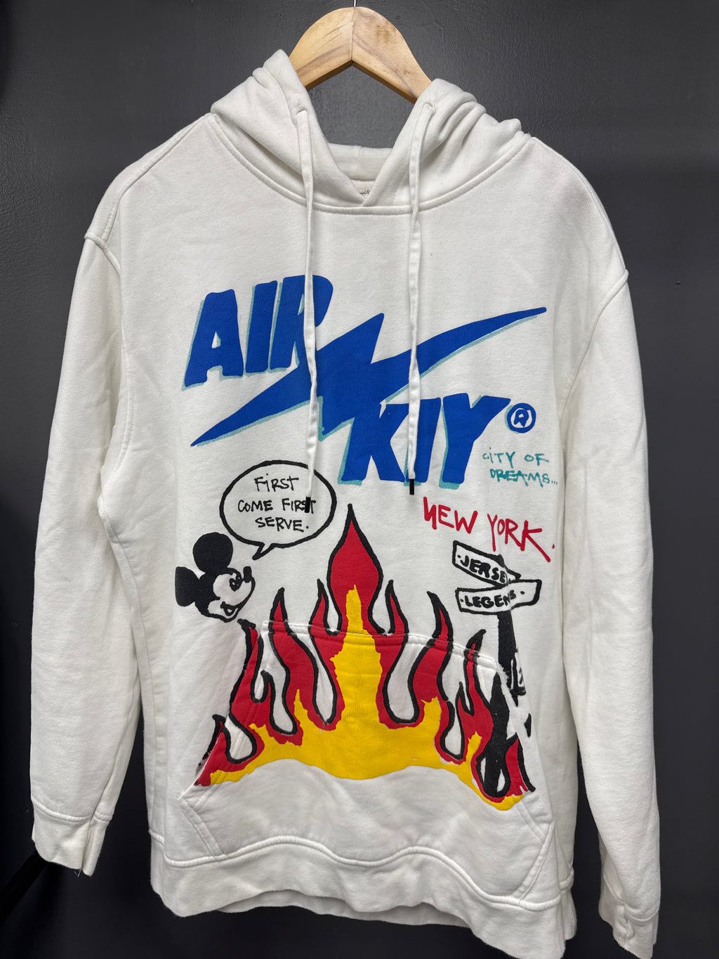 Air Kiy NYC Hoodie - size xl