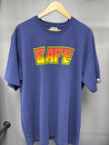 BAPE KISS Logo Tee Navy