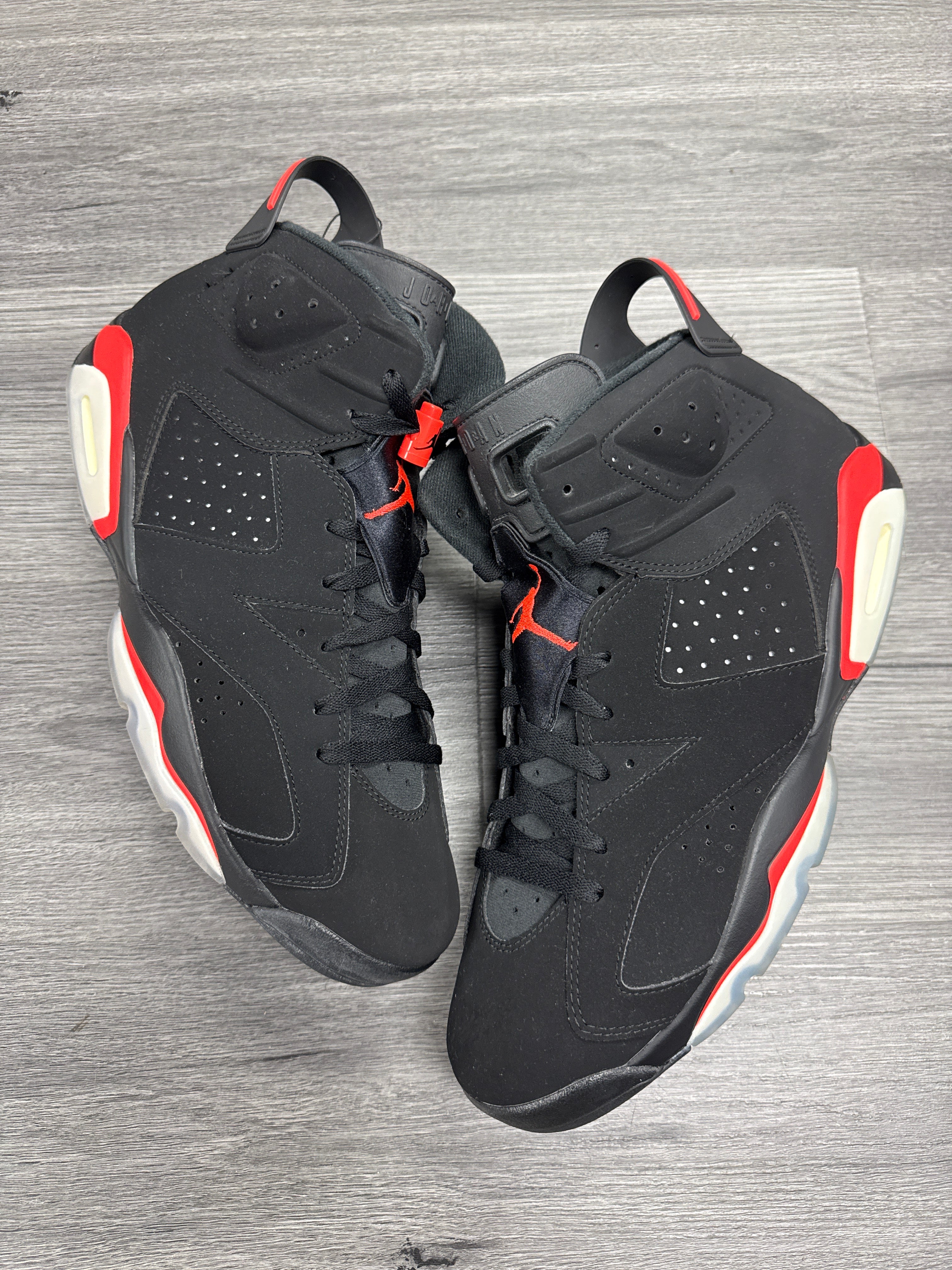 Jordan 6 Black Infrared - Size 14
