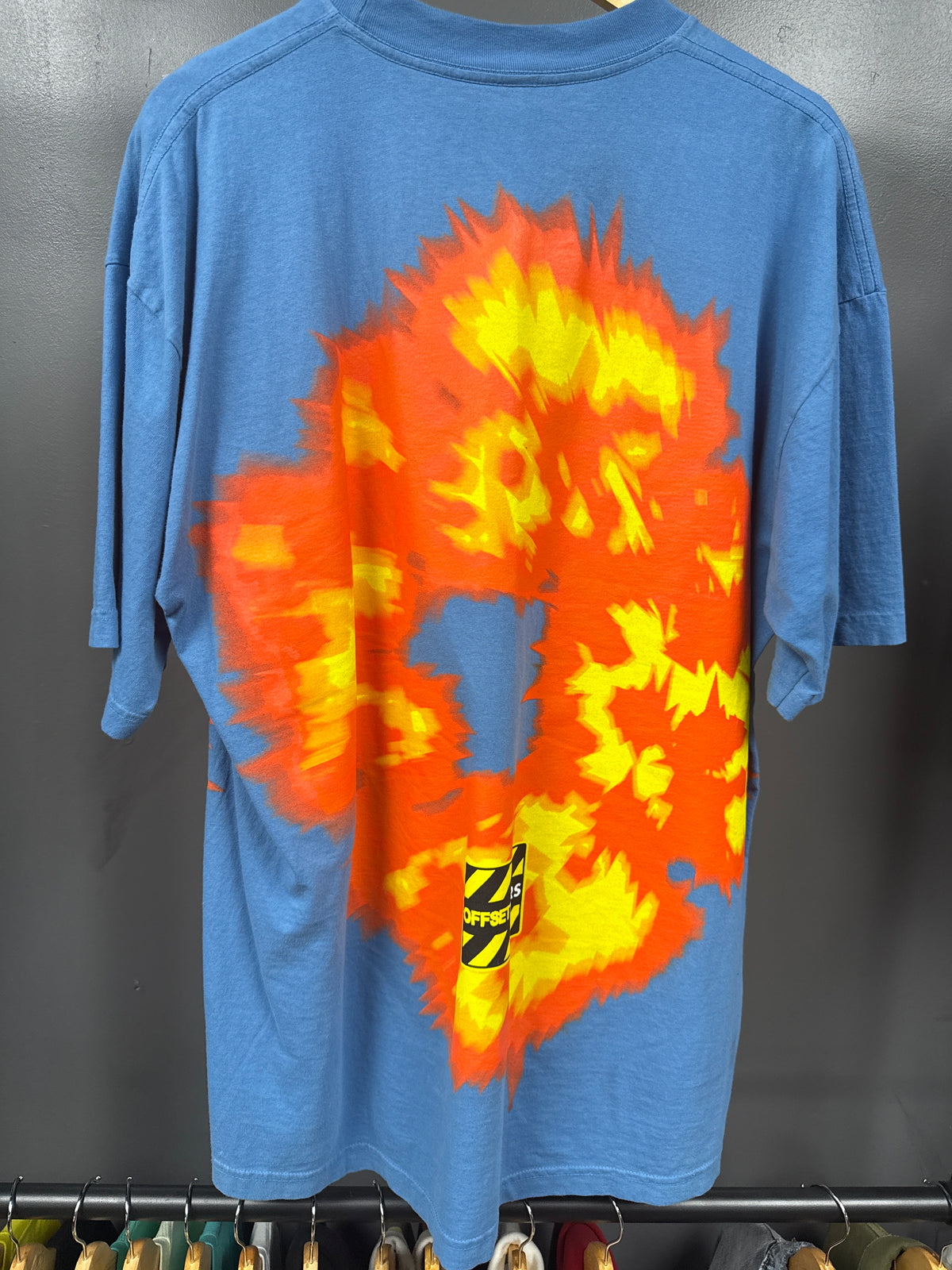 Denim Tears x Offset Blue Tee - size xl