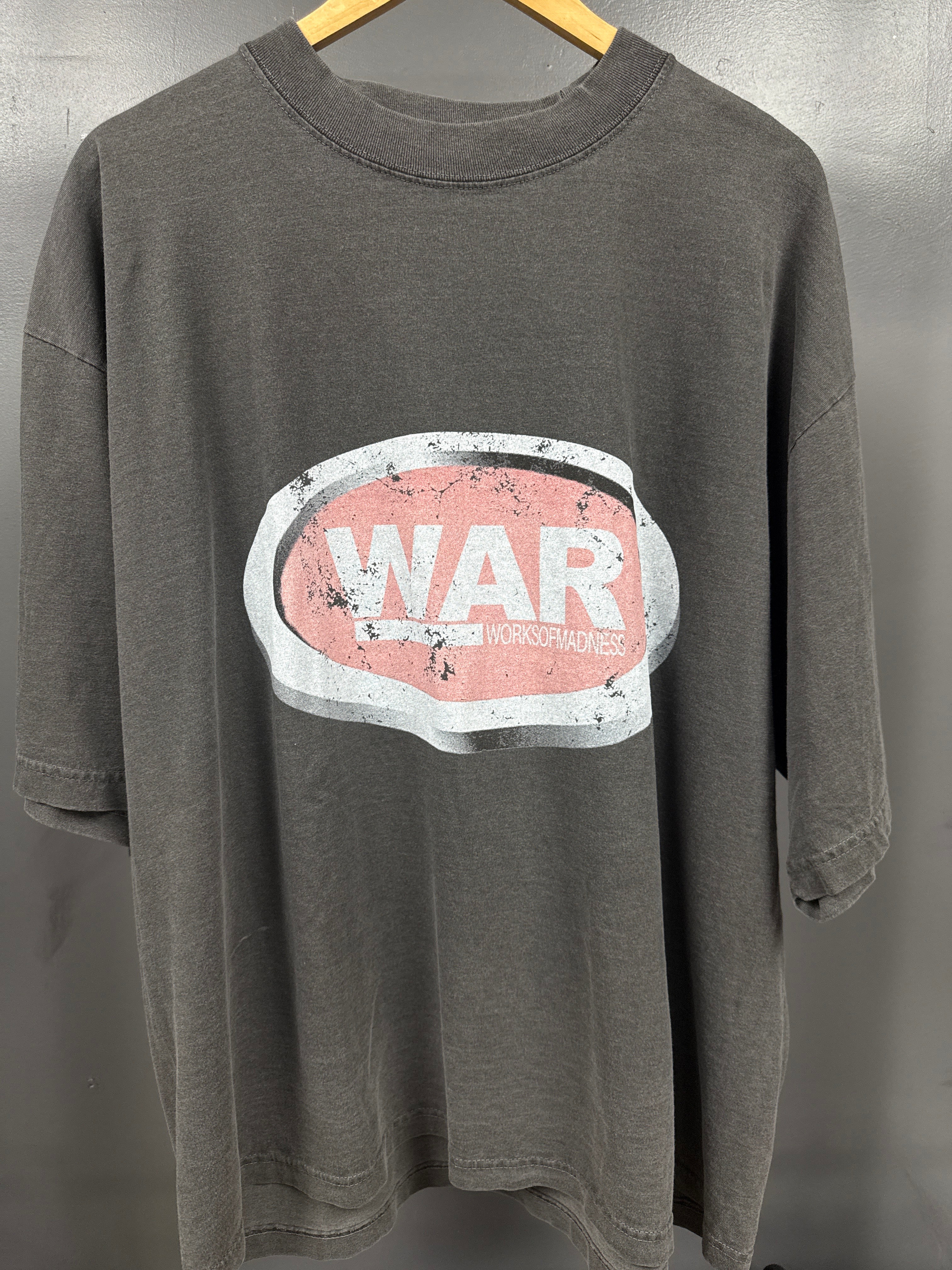 Works of Madness WAR Tee - size L