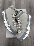 Jordan 9 Cool Grey - size 9.5