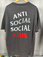 Anti Social Social Club 99 Retro IV Tee - size xl