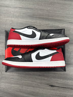 Jordan 1 Low Black Toe - size 13
