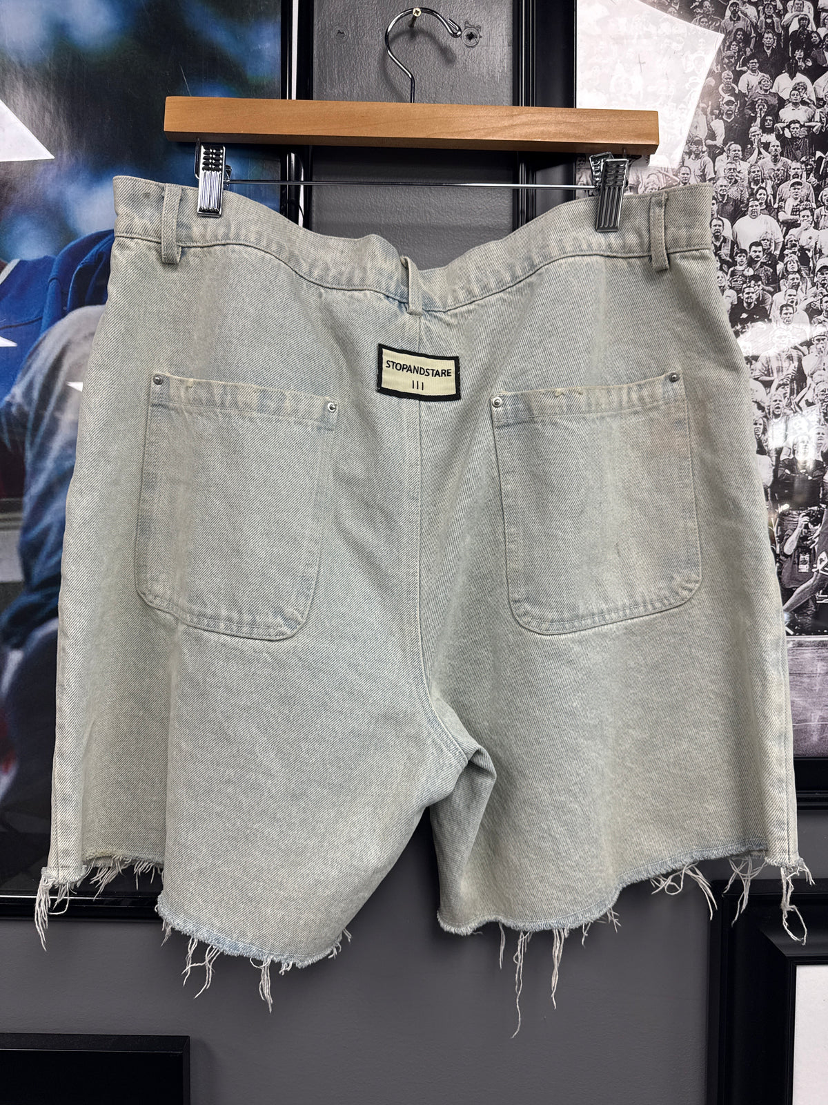 Stopandstare crystal jorts - size 34