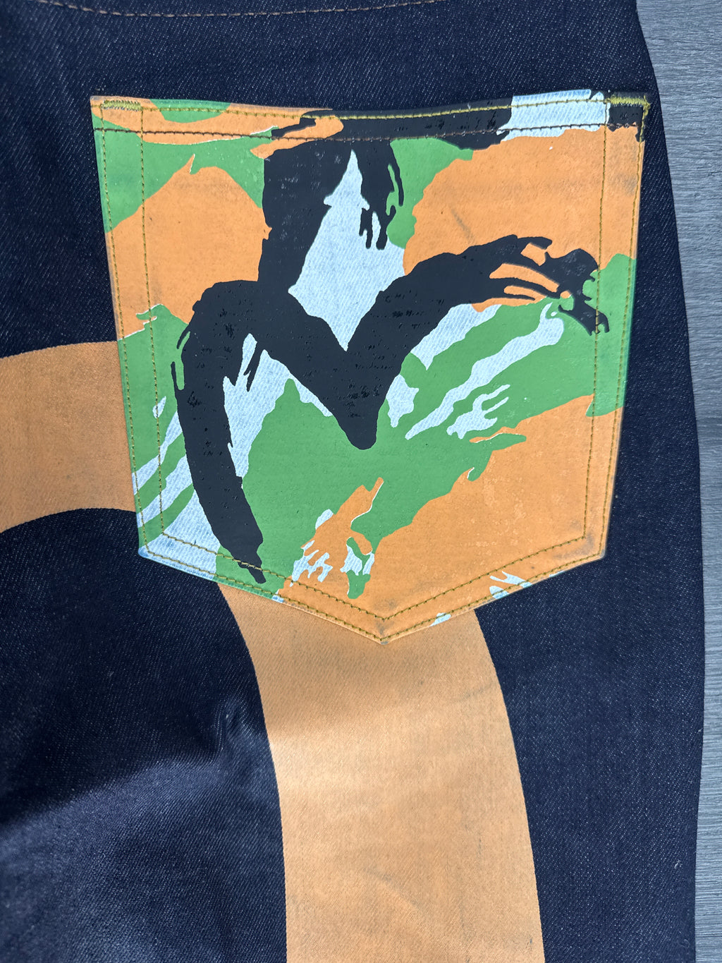 Vintage Evisu Peach Daicock Jeans