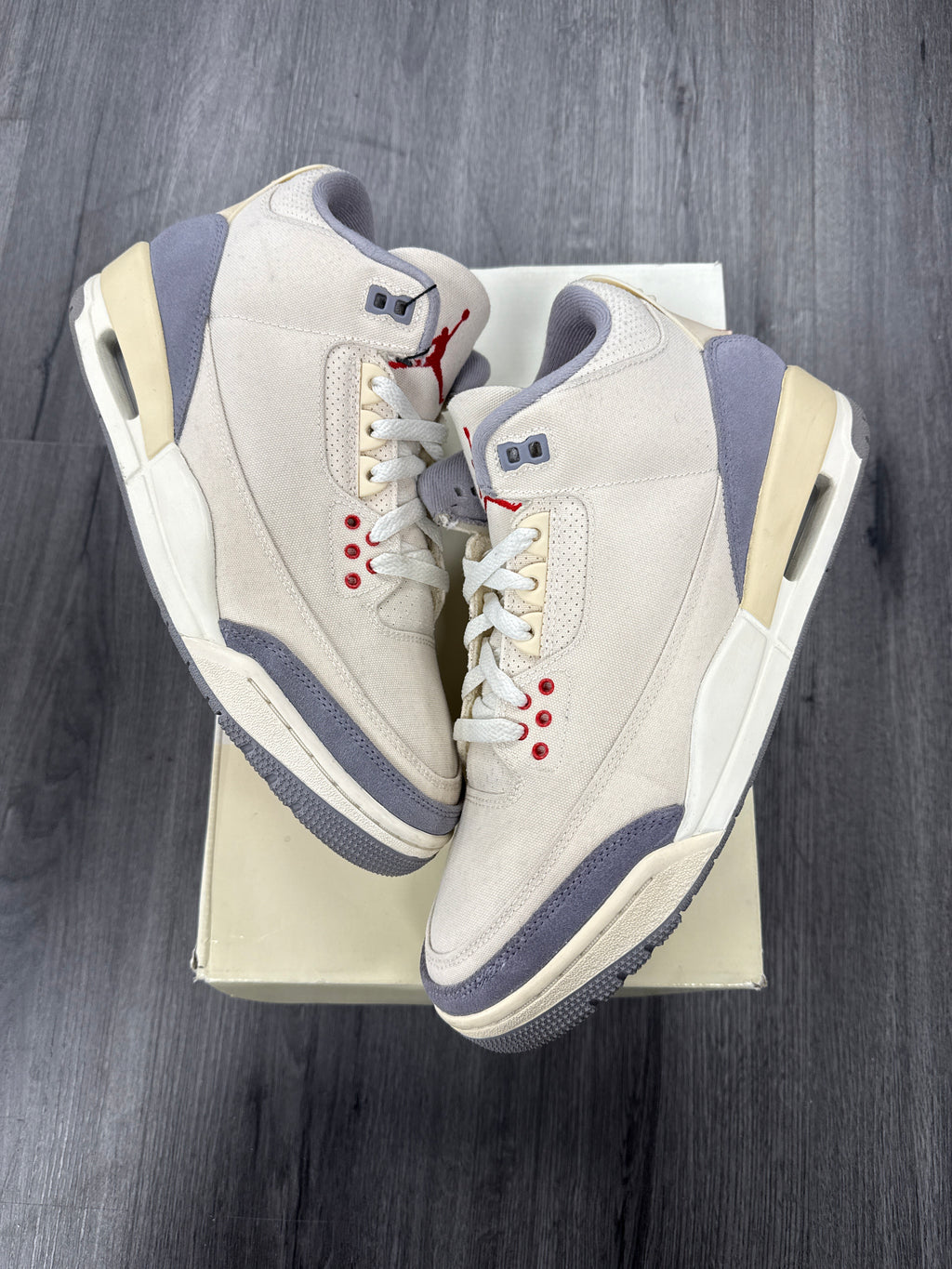 Jordan 3 Muslin - size 9.5