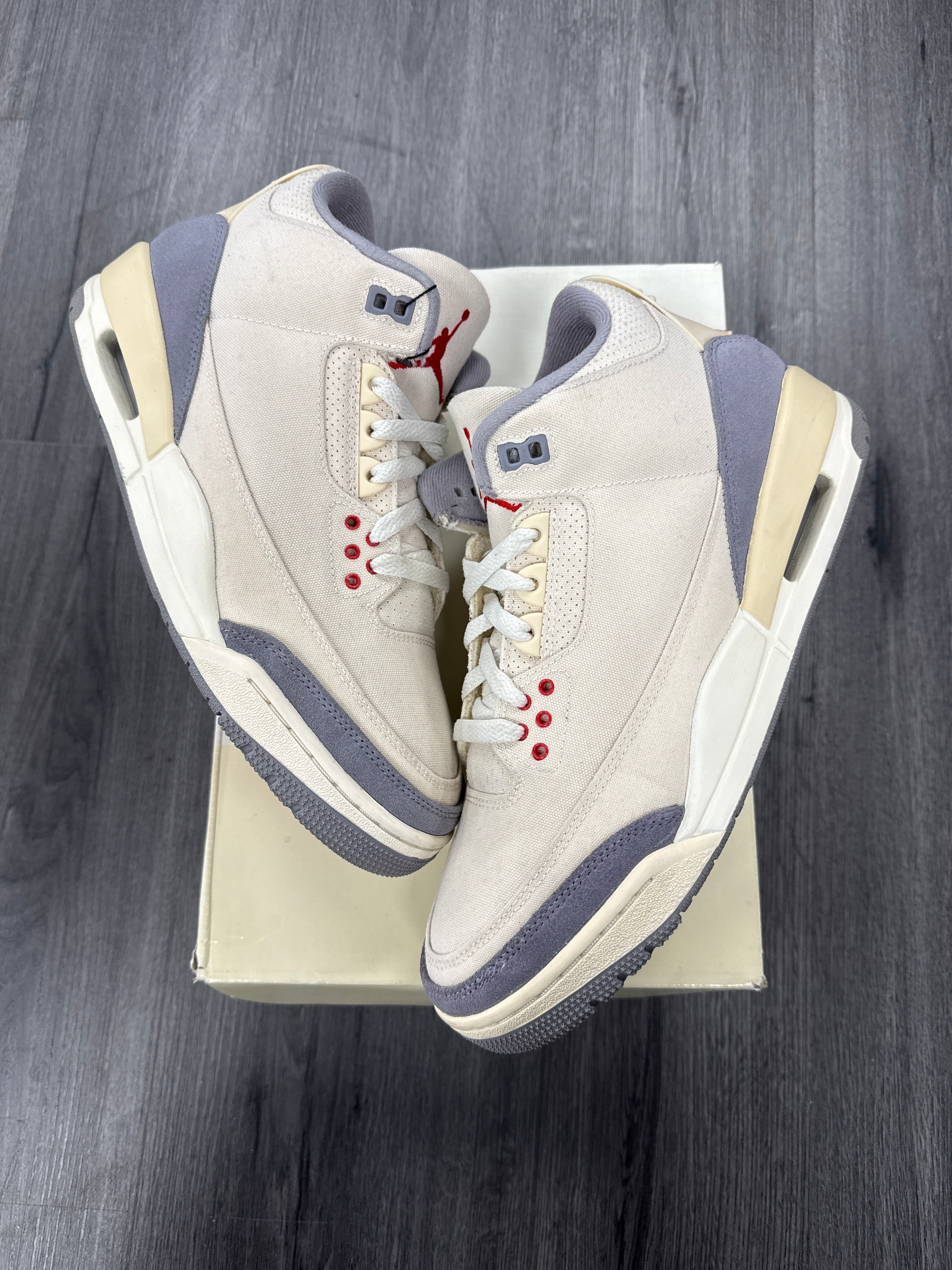 Jordan 3 Muslin - size 9.5