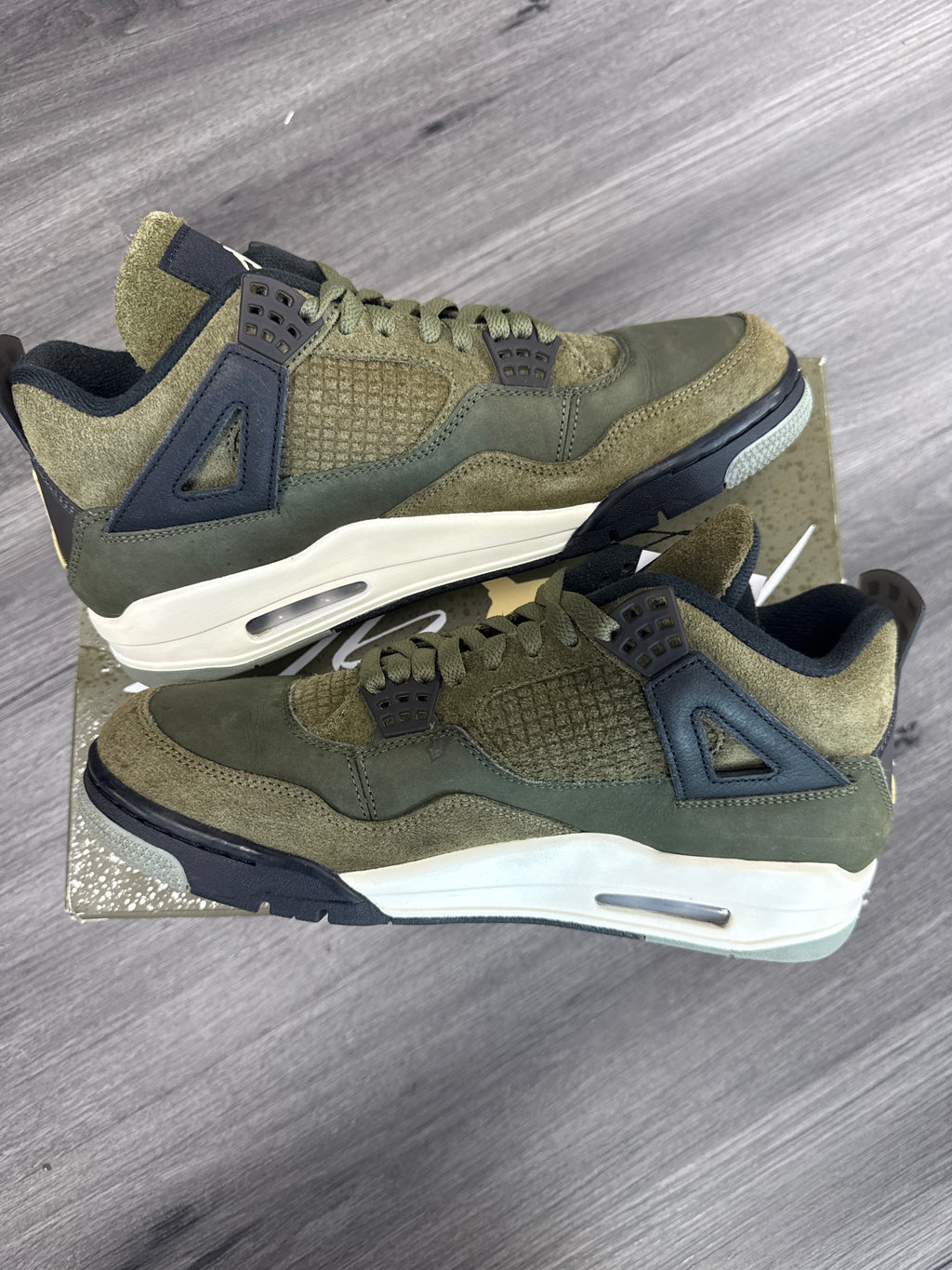 Jordan 4 Craft Green - size 10