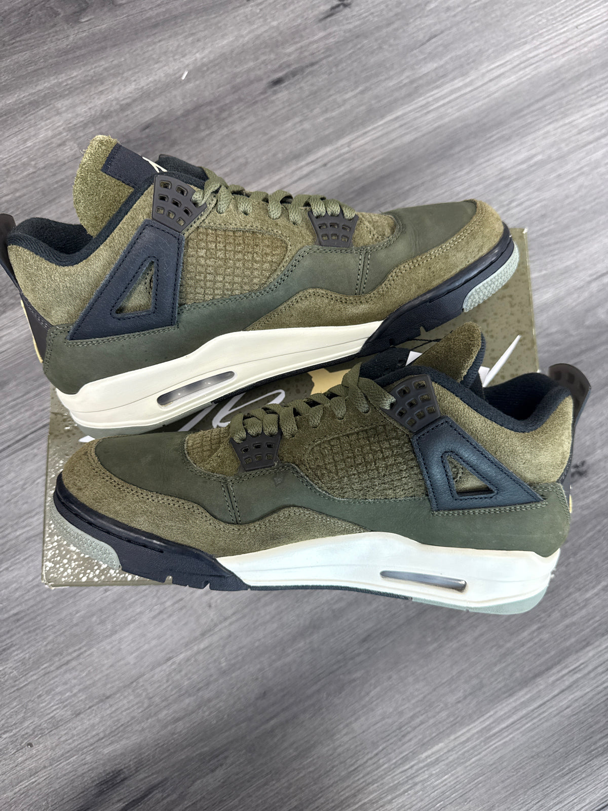 Jordan 4 Craft Green - size 10