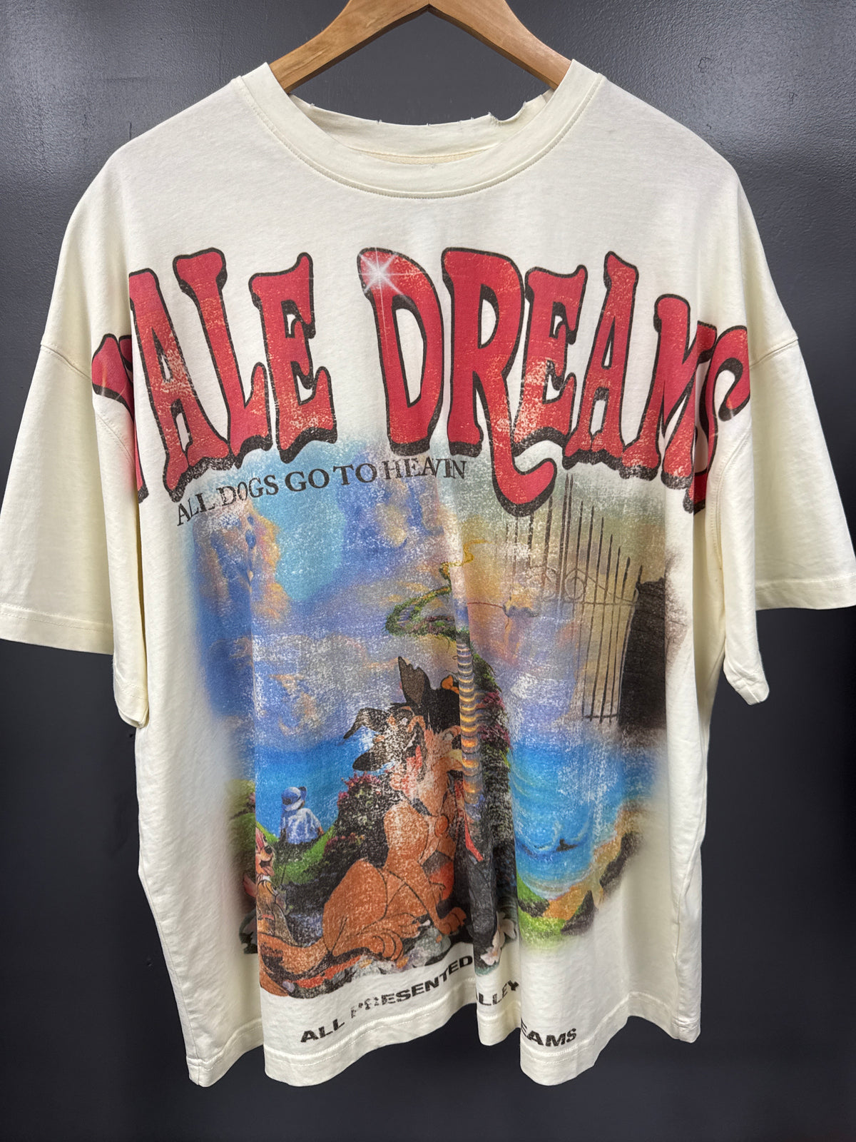 Vale Dogs Go to Heaven Tee - size 2xl