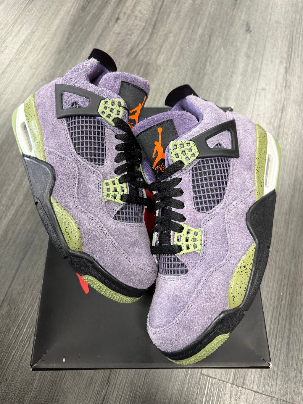 Jordan 4 Canyon Purple - size 7.5