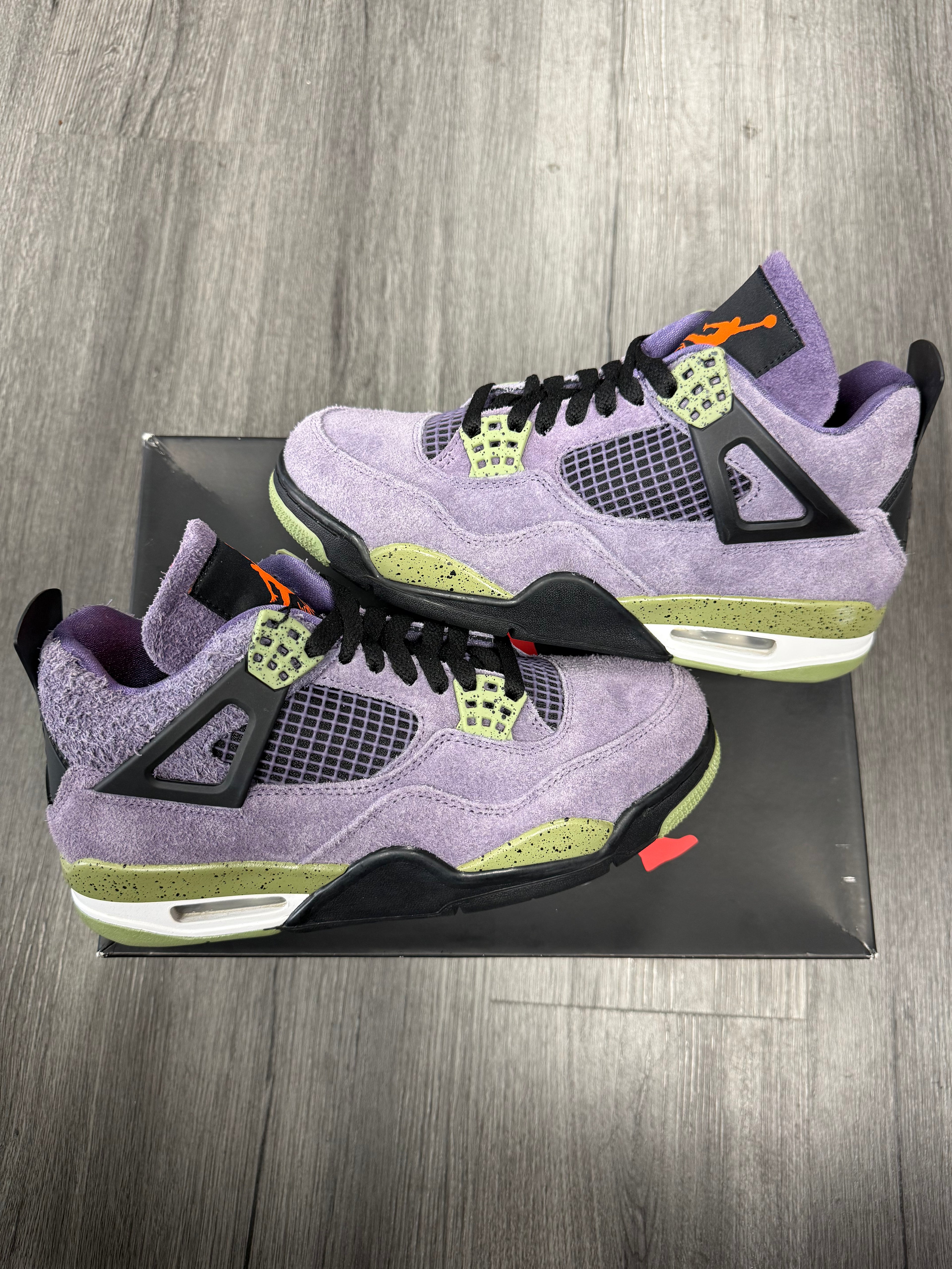 Jordan 4 Canyon Purple - size 7.5