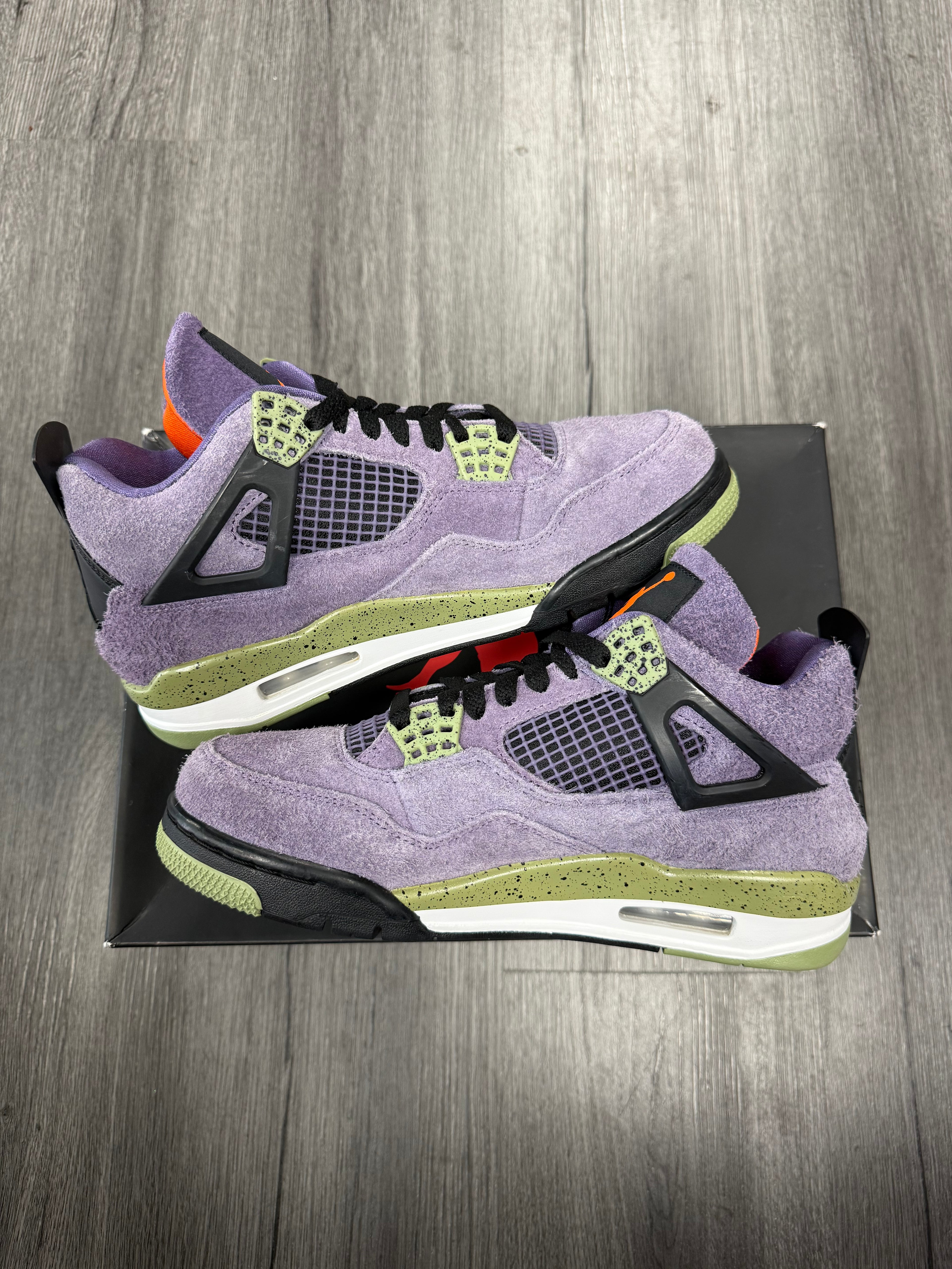 Jordan 4 Canyon Purple - size 7.5