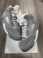Jordan 5 Wolf Grey - size 8.5
