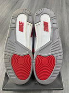 Jordan 3 Fire Red - size 10