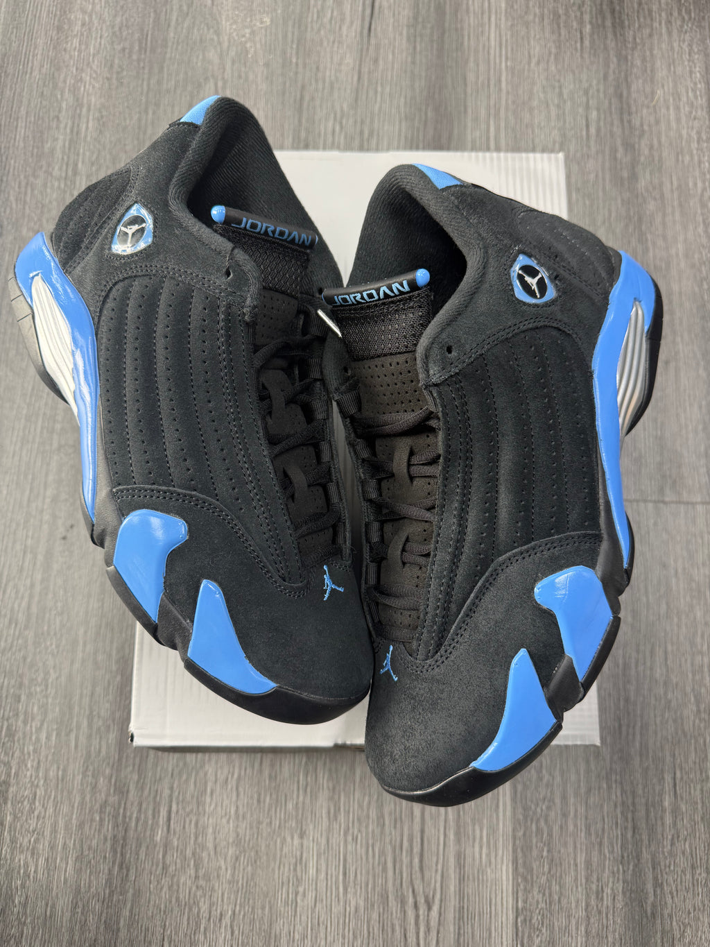 Jordan 14 University Blue - size 10