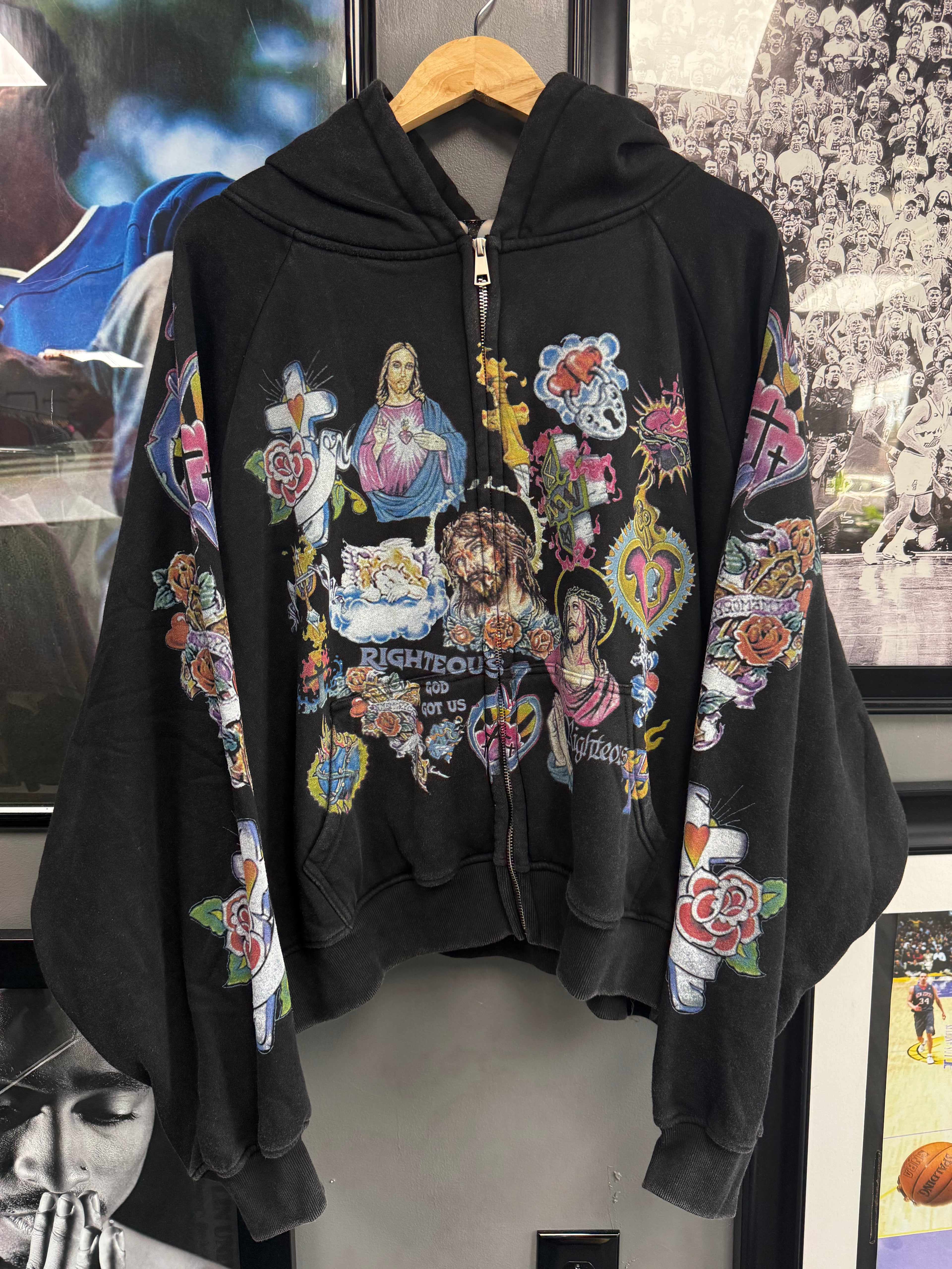 Righteous Hoodie Black
